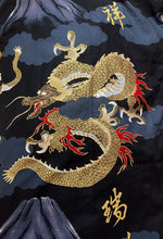 Load image into Gallery viewer, Kimono Robe-Golden Dragon and Mt. Fuji