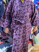 Load image into Gallery viewer, Flannel Kimono Robe - florals