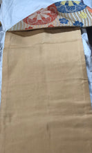 Load image into Gallery viewer, Nagoya Obi - Orange/Green/Blue Motifs w/small flowers