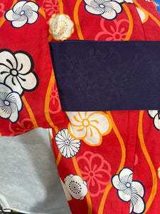 Traditional Women's Yukata - flower patterns