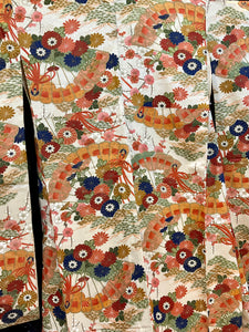 Vintage Floral Furisode Kimono