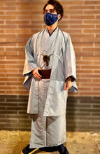 Load image into Gallery viewer, Kimono, Haori Jacket - light gray
