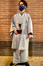 Load image into Gallery viewer, Kimono, Haori Jacket - light gray