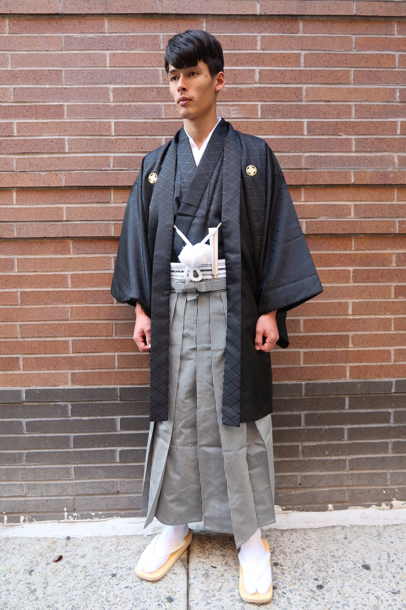 Hakama Traditional Japanese Clothing Male Men's Japanese Kimono