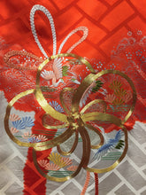 Load image into Gallery viewer, Furisode Kimono - celebratory red and white