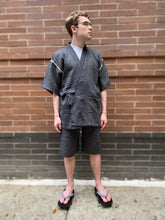 Load image into Gallery viewer, Jinbei - black/gray stripes