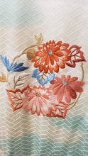 Load image into Gallery viewer, Vintage Furisode - Light Blue/White with Embroidered Flowers