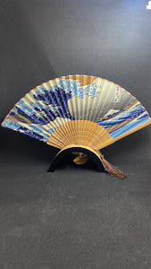 Unisex Folding Fan - Silk