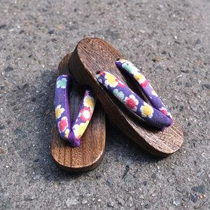 Kid’s Geta Sandals - paulownia wood / memory foam soft sandals