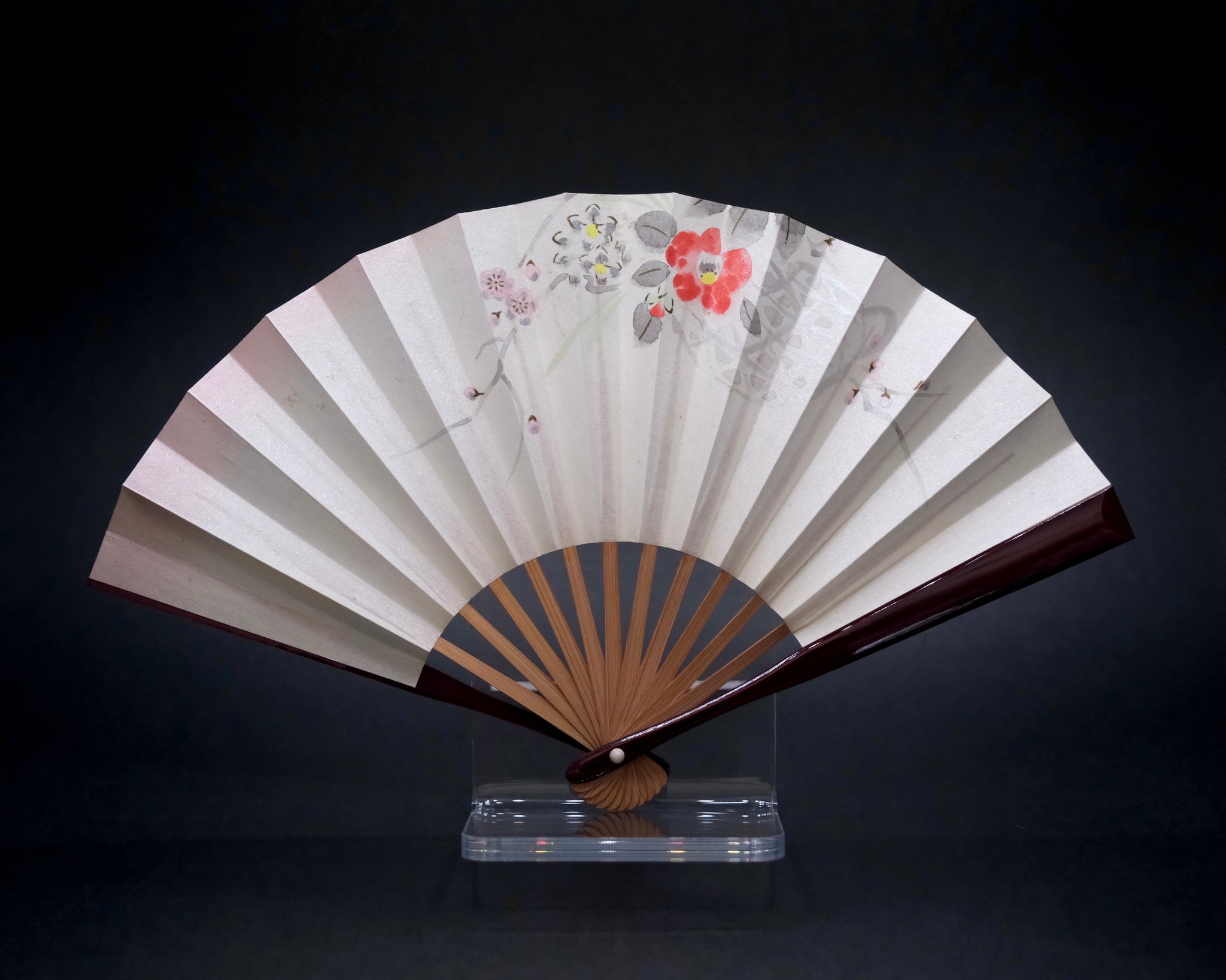 扇子　Sensu ALICE SYNDROME Tea Fan (sensu) – Kimono House NYC