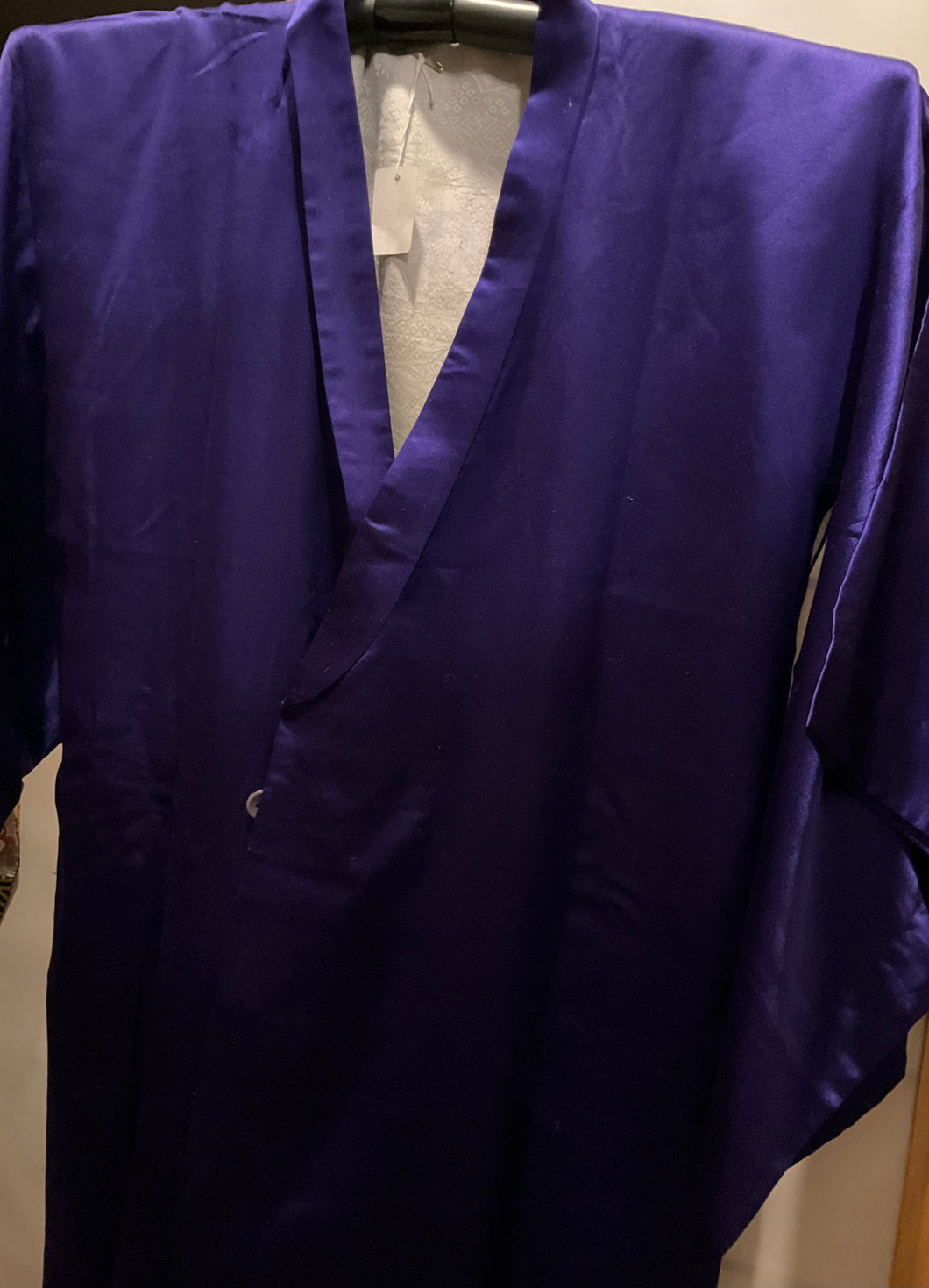 Vintage silk violet coat
