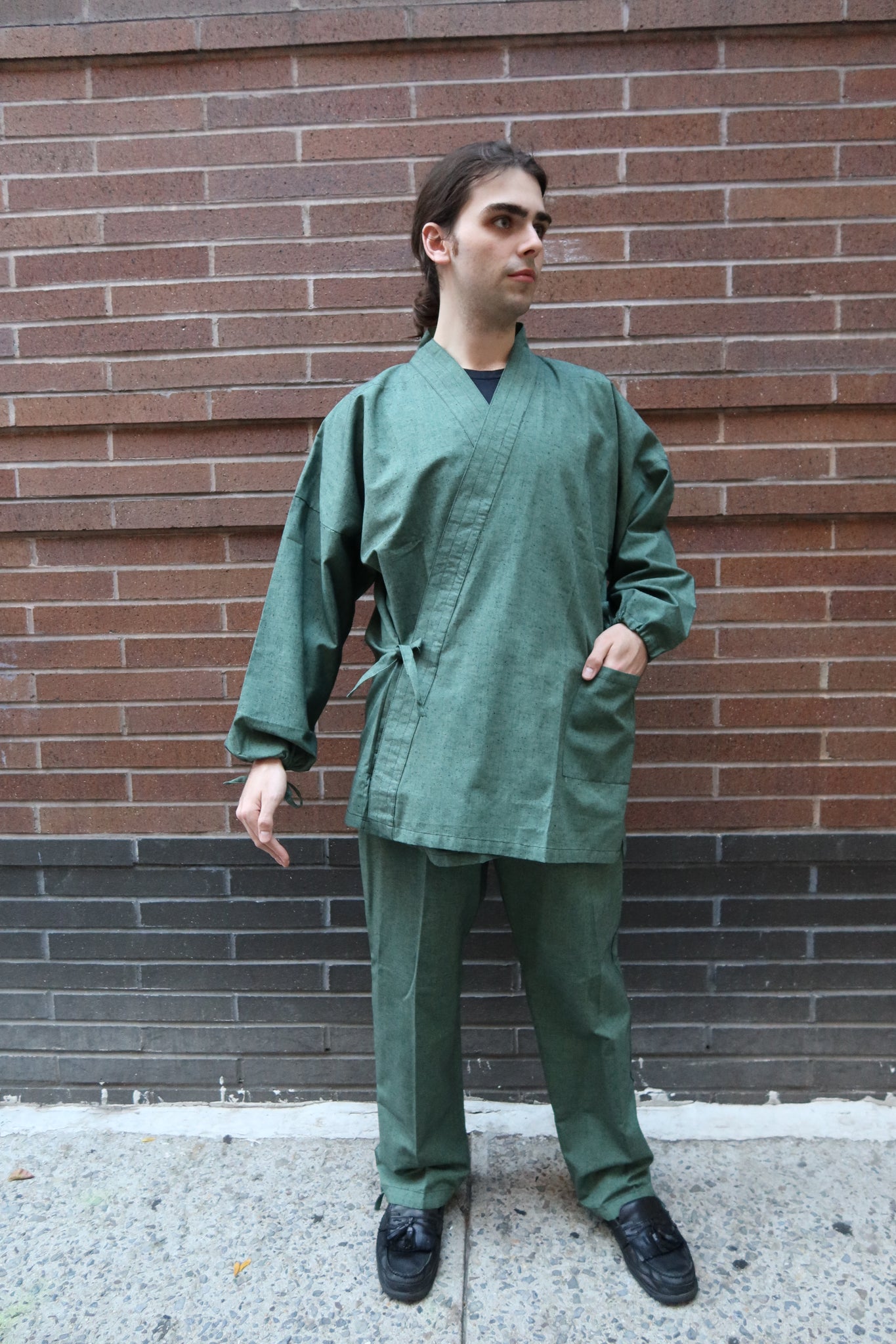 Top and pants (high quality solid colors) – Kimono House NYC