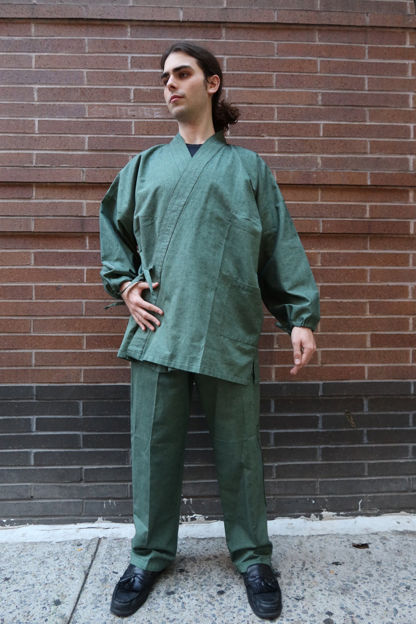 Top and pants (high quality solid colors) – Kimono House NYC