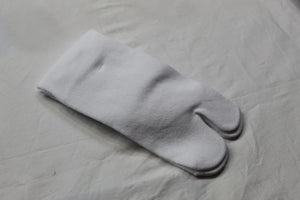 Two-Toe Tabi Socks - crew - antibacterial solid colors