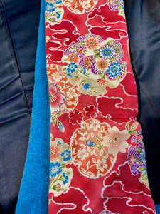 Kimono House Scarves - fleece/kimono print