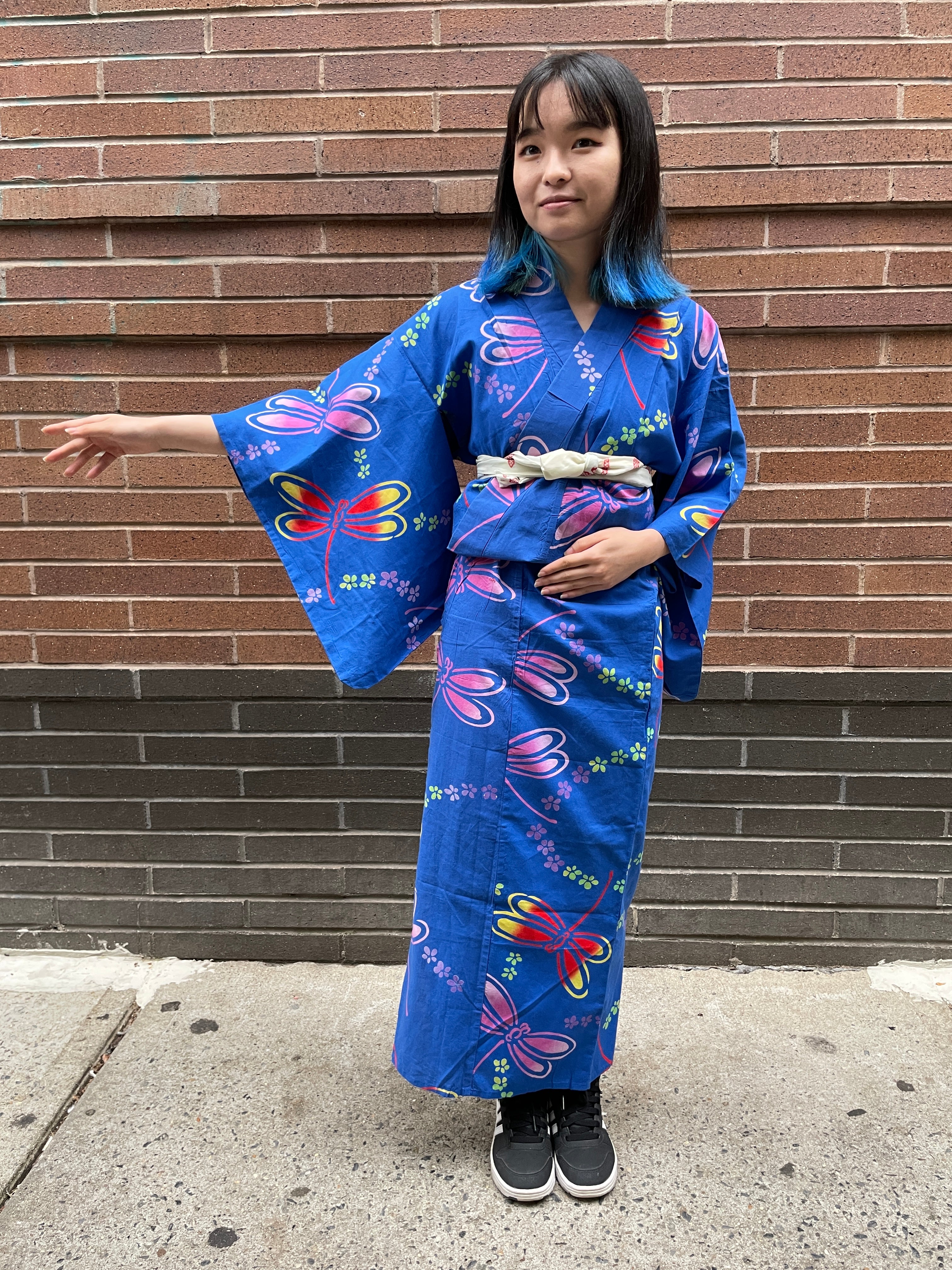 Japanese top traditional black cotton