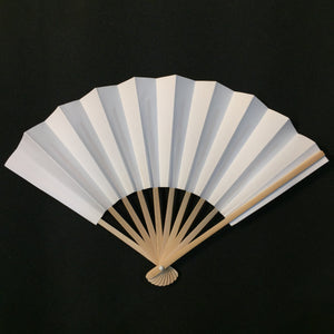 Folding Fan - white