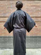Load image into Gallery viewer, Kimono Robe - long - high grade cotton black
