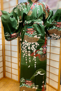 Kimono Robe - Golden Kyoto