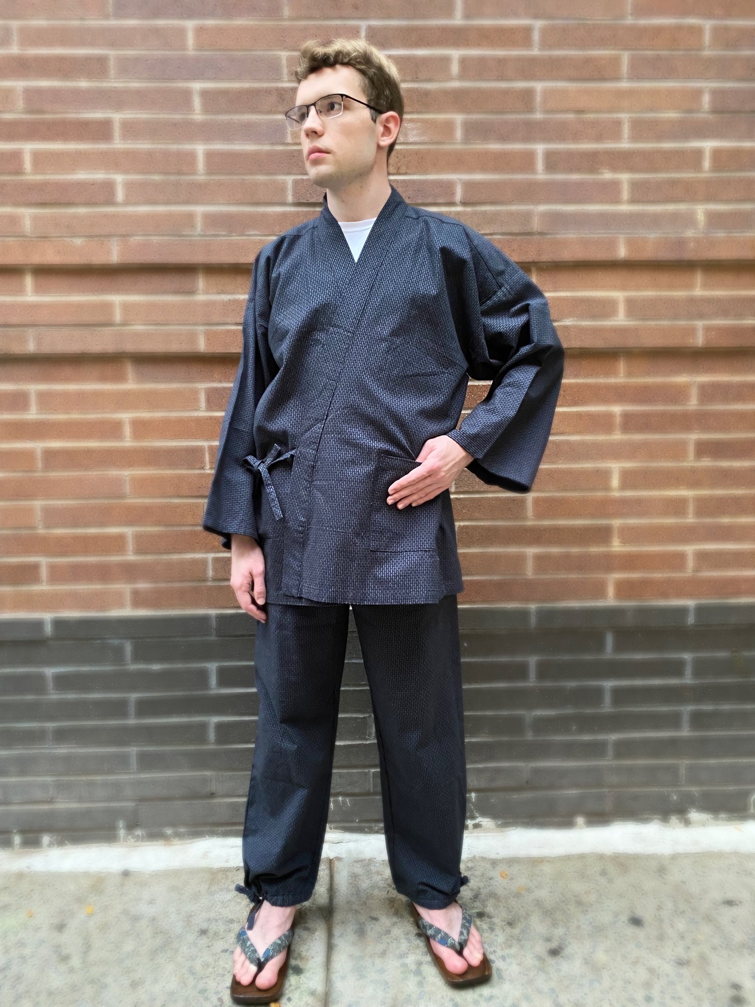 Cotton top & long pants – Kimono House NYC