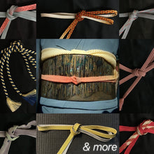 Load image into Gallery viewer, Obijime Cord - silk cords 4

