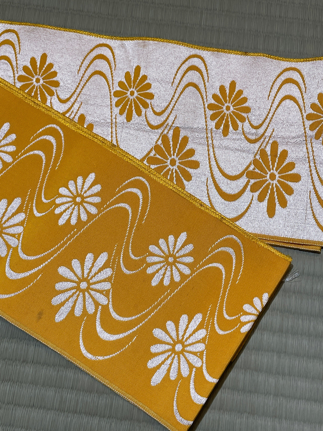 Kimono Casual Reversible Obi - vintage designs