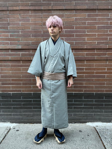 Light Ash Gray Kimono