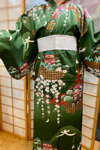 Load image into Gallery viewer, Kimono Robe - Golden Kyoto
