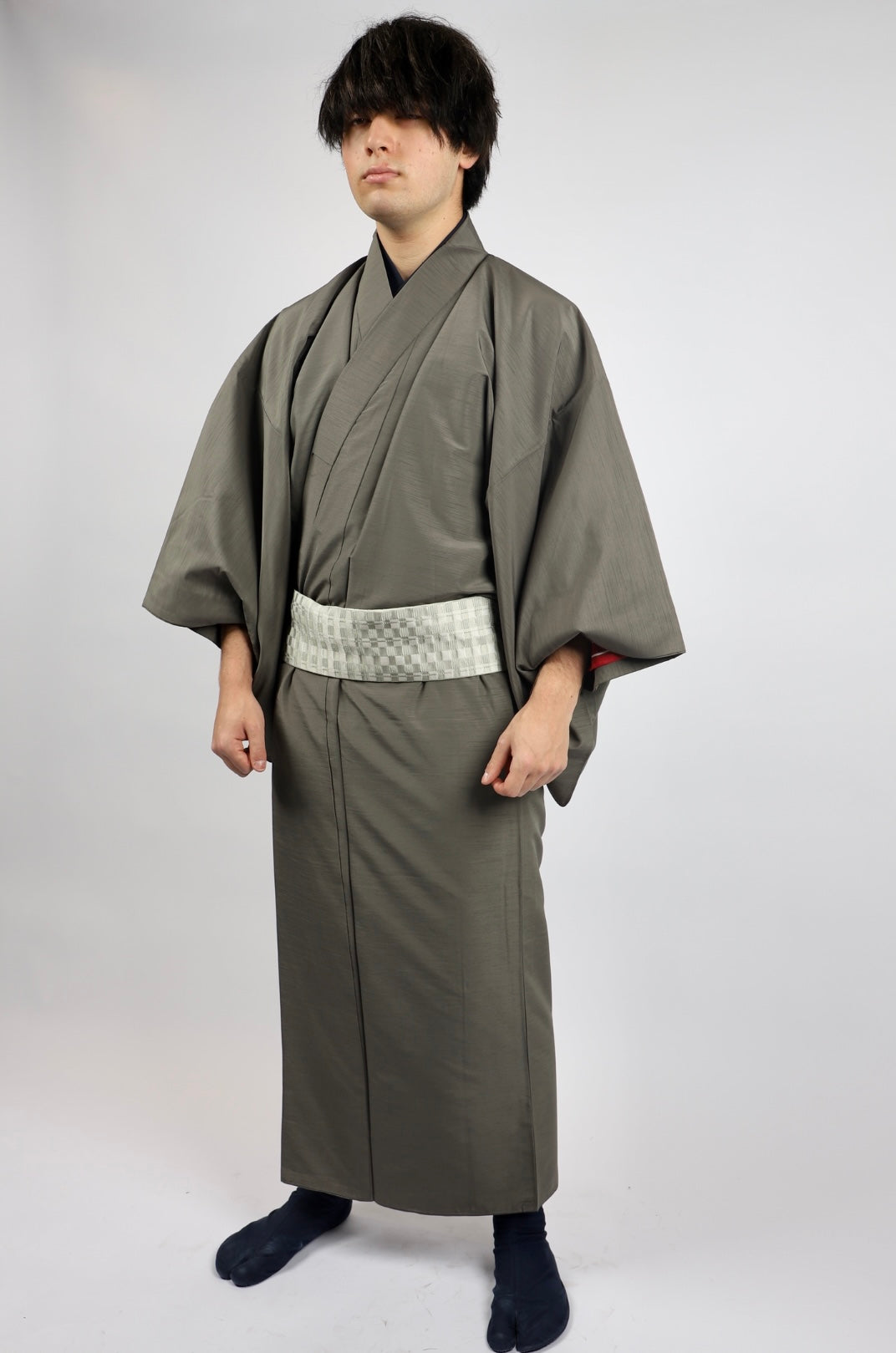 Traditional Men’s Kimono subdued colors