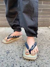 Load image into Gallery viewer, Tatami Sandals - Indigo Strap (Assorted) - Unisex
