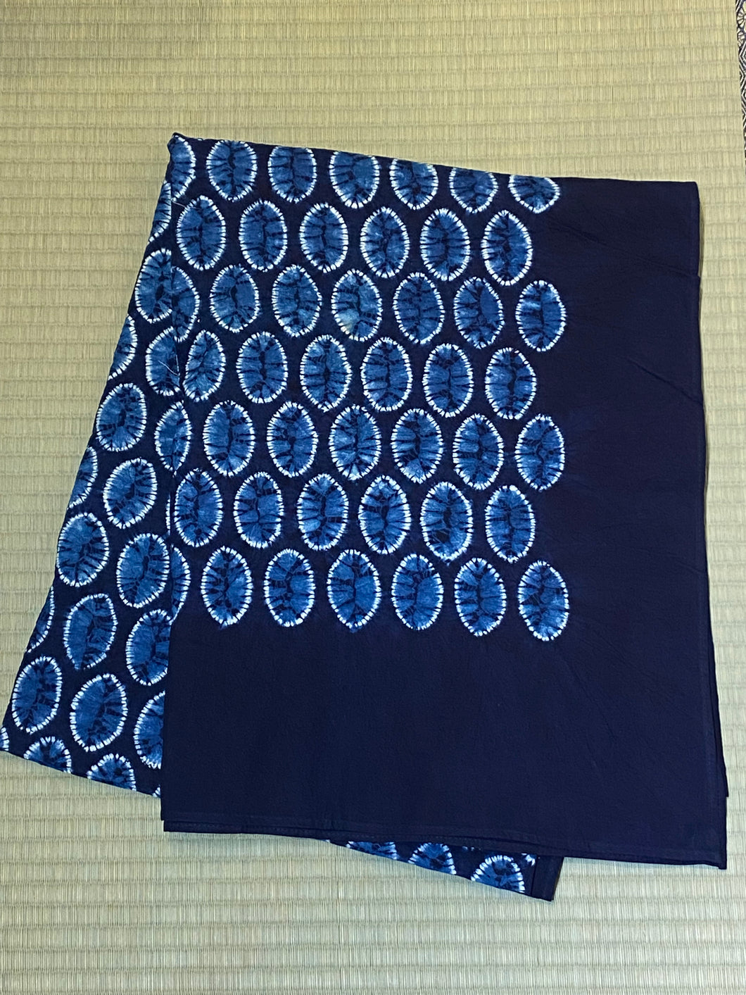 Furoshiki Square Wrapping Cloth - shibori indigo cotton