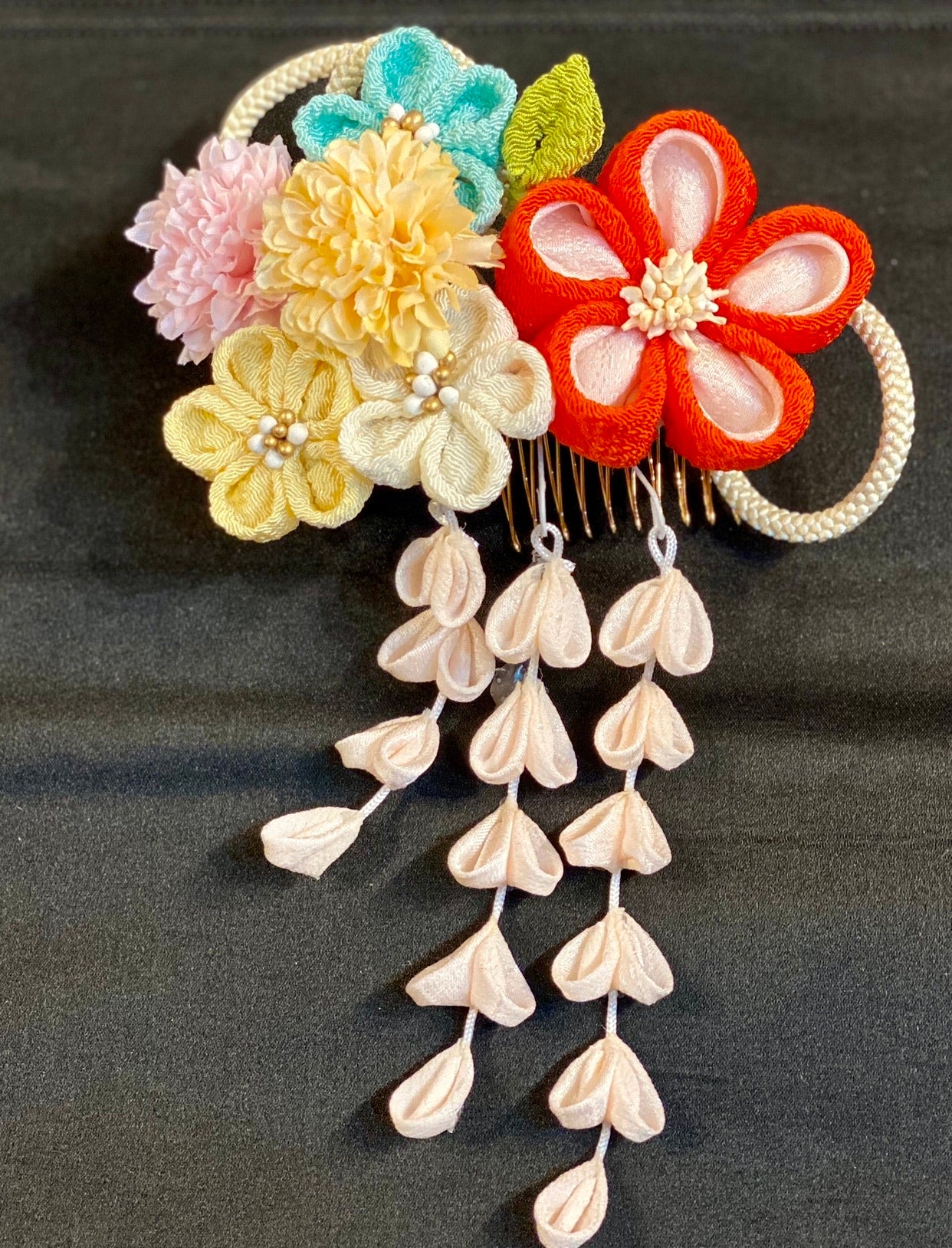Hair Accessories - Kanzashi comb – Kimono House NYC