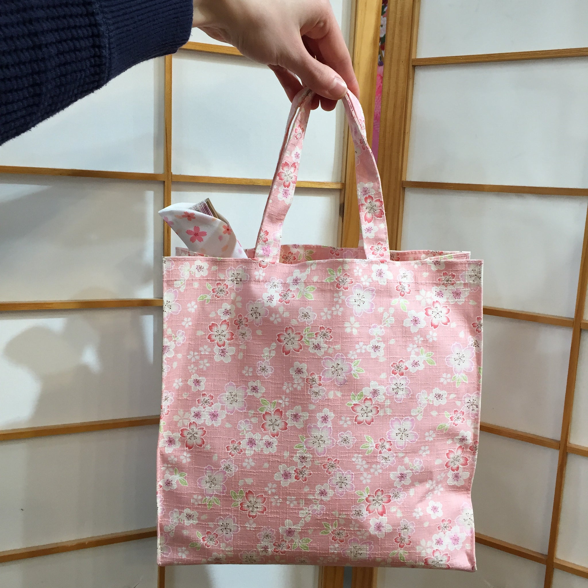 Tote Bag - Cherry Blossoms – Kimono NYC