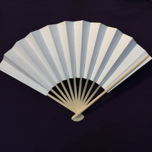 Load image into Gallery viewer, Folding Fan - white
